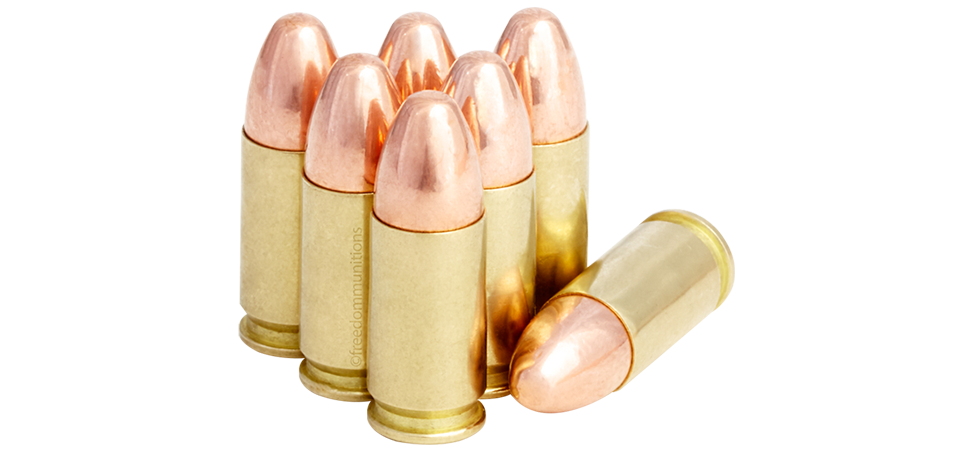 Freedom Munitions 9MM LUGER 115 GR RN NEW Box of 50
